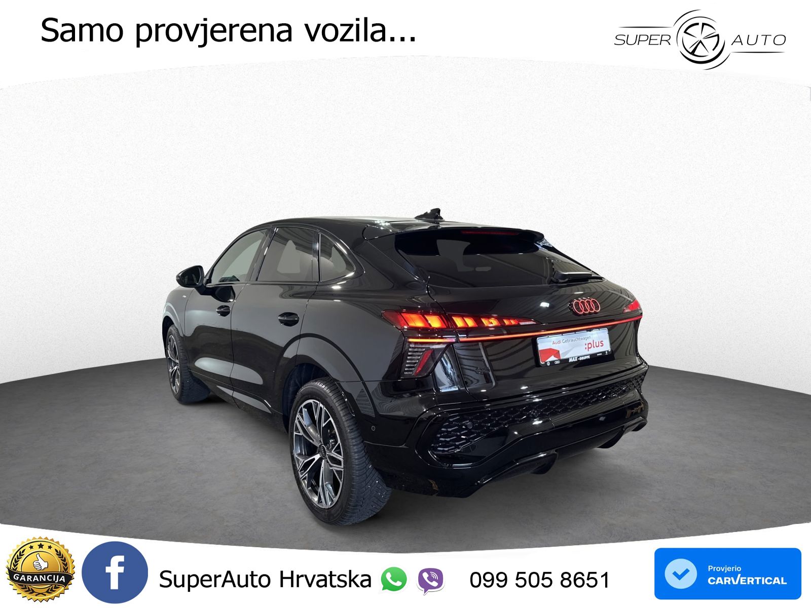 Audi Q3 Sportback 2.0 TDI (150 KS) S tronic S line LED+GR SJED+ACC
