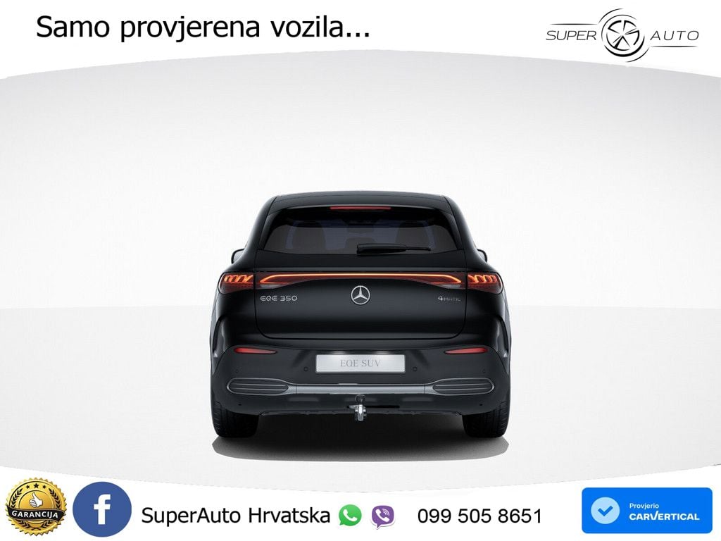 Mercedes EQE SUV 350 98 kWh (292 KS) 4MATIC AMG LED+GR SJED+ACC