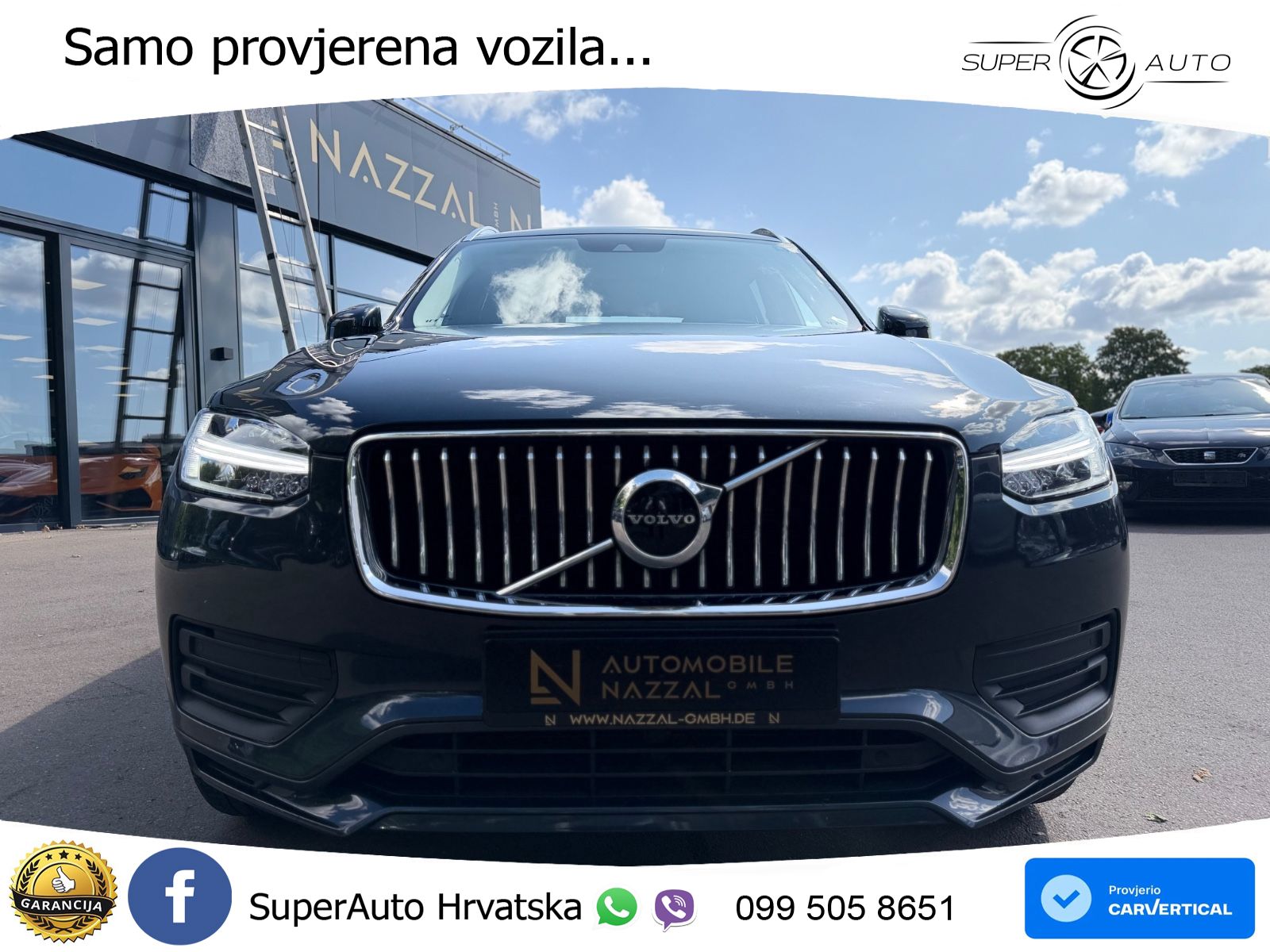 Volvo XC90 2.0 B5 Diesel AWD Automatic LED+GR SJED+ACC