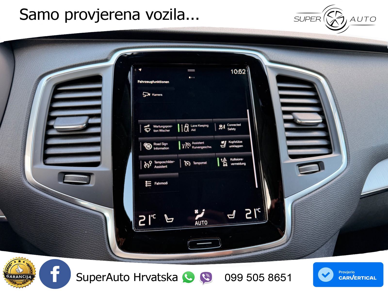 Volvo XC90 2.0 B5 Diesel AWD Automatic LED+GR SJED+ACC
