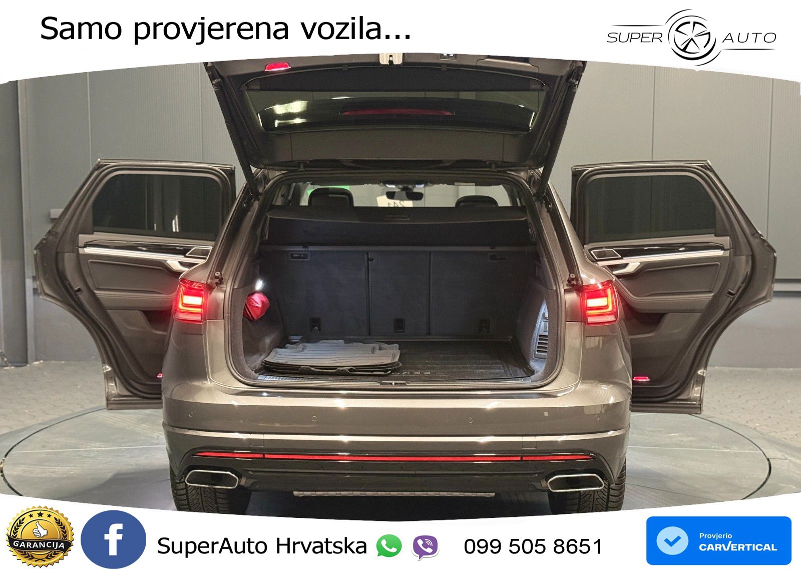 Volkswagen Touareg 3.0 V6 TDI (286 KS) 4MOTION Tiptronic R-Line LED+GR SJED+ACC
