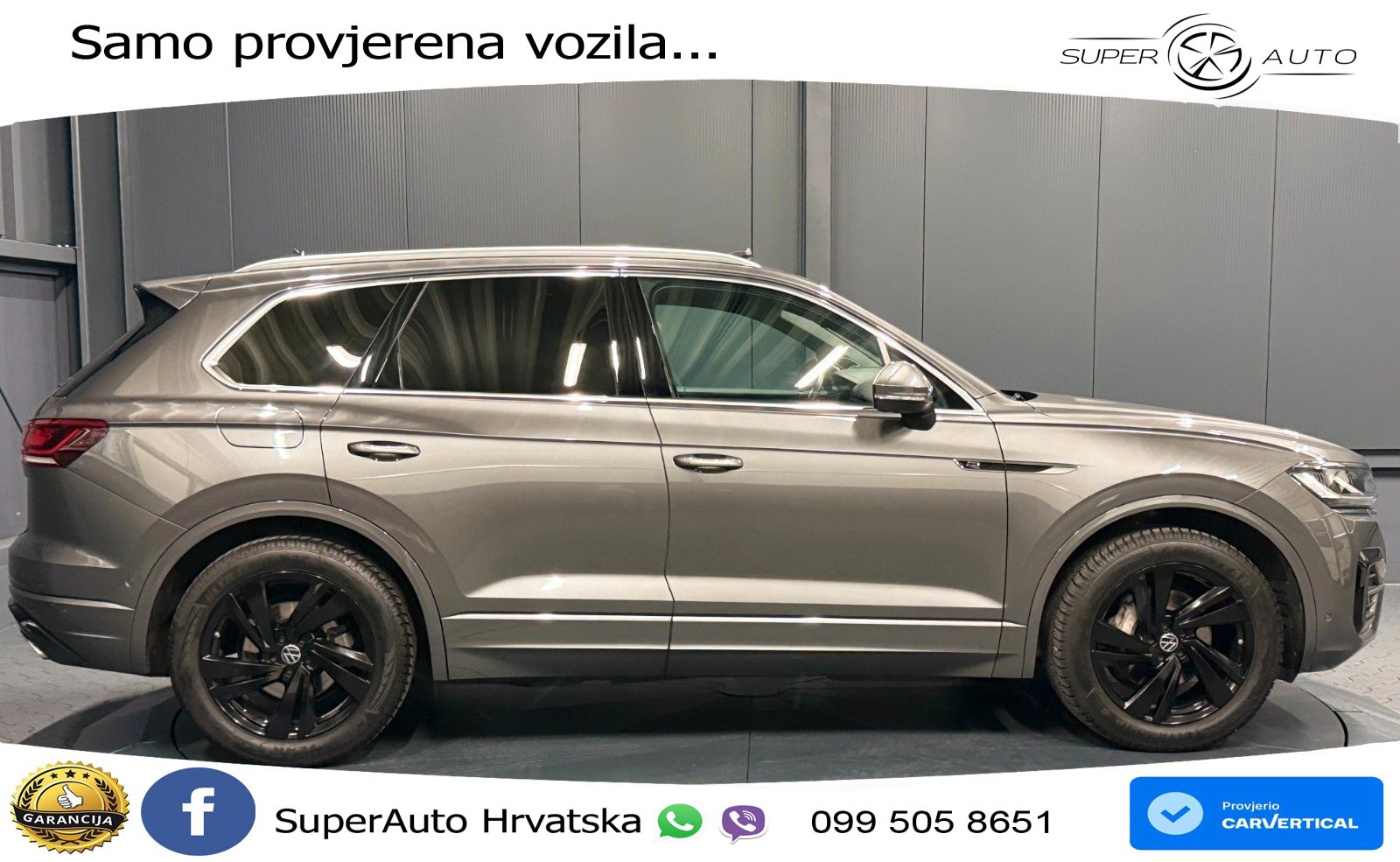 Volkswagen Touareg 3.0 V6 TDI (286 KS) 4MOTION Tiptronic R-Line LED+GR SJED+ACC