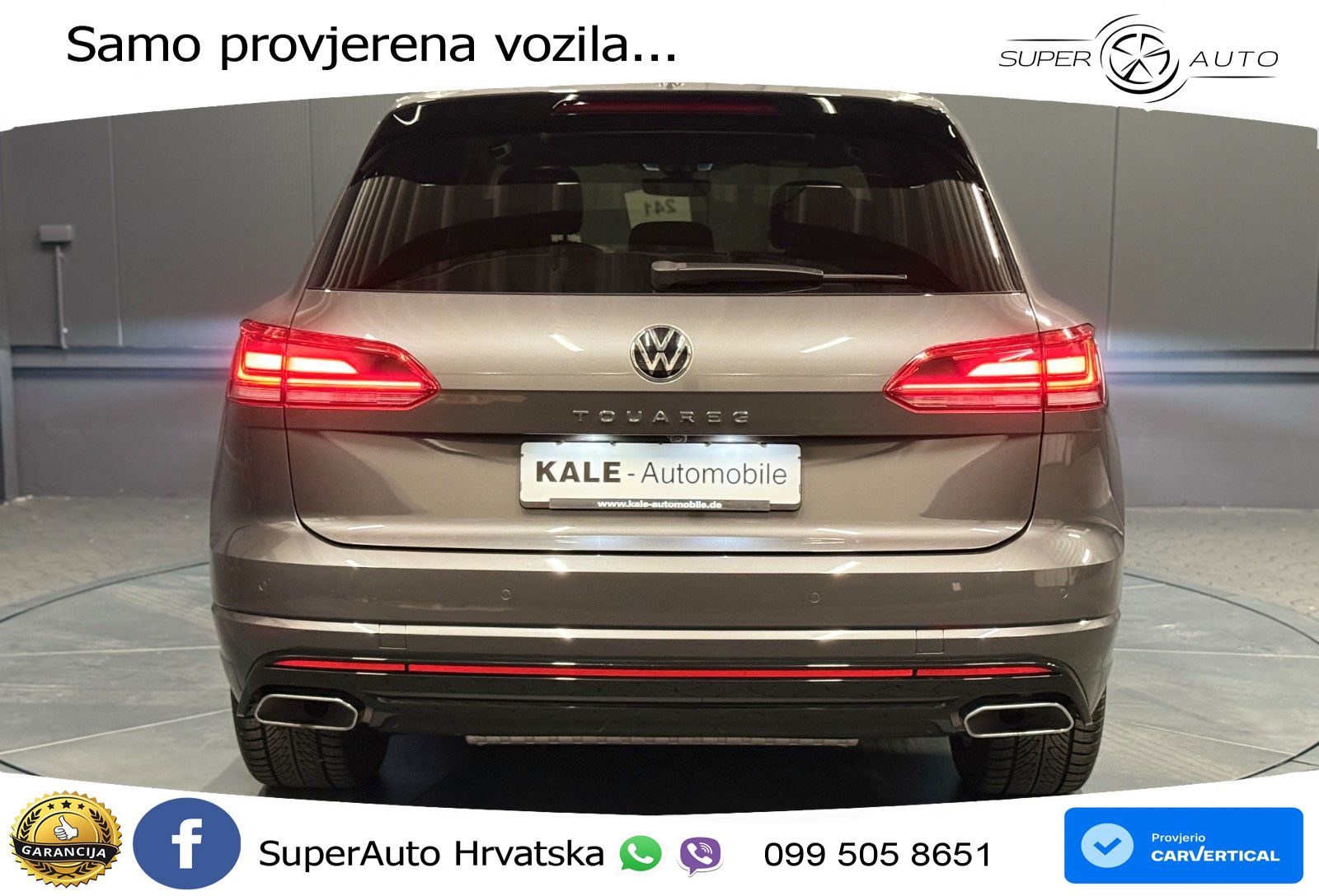 Volkswagen Touareg 3.0 V6 TDI (286 KS) 4MOTION Tiptronic R-Line LED+GR SJED+ACC