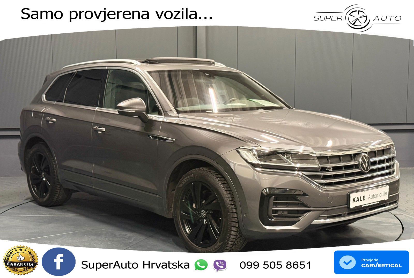 Volkswagen Touareg 3.0 V6 TDI (286 KS) 4MOTION Tiptronic R-Line LED+GR SJED+ACC