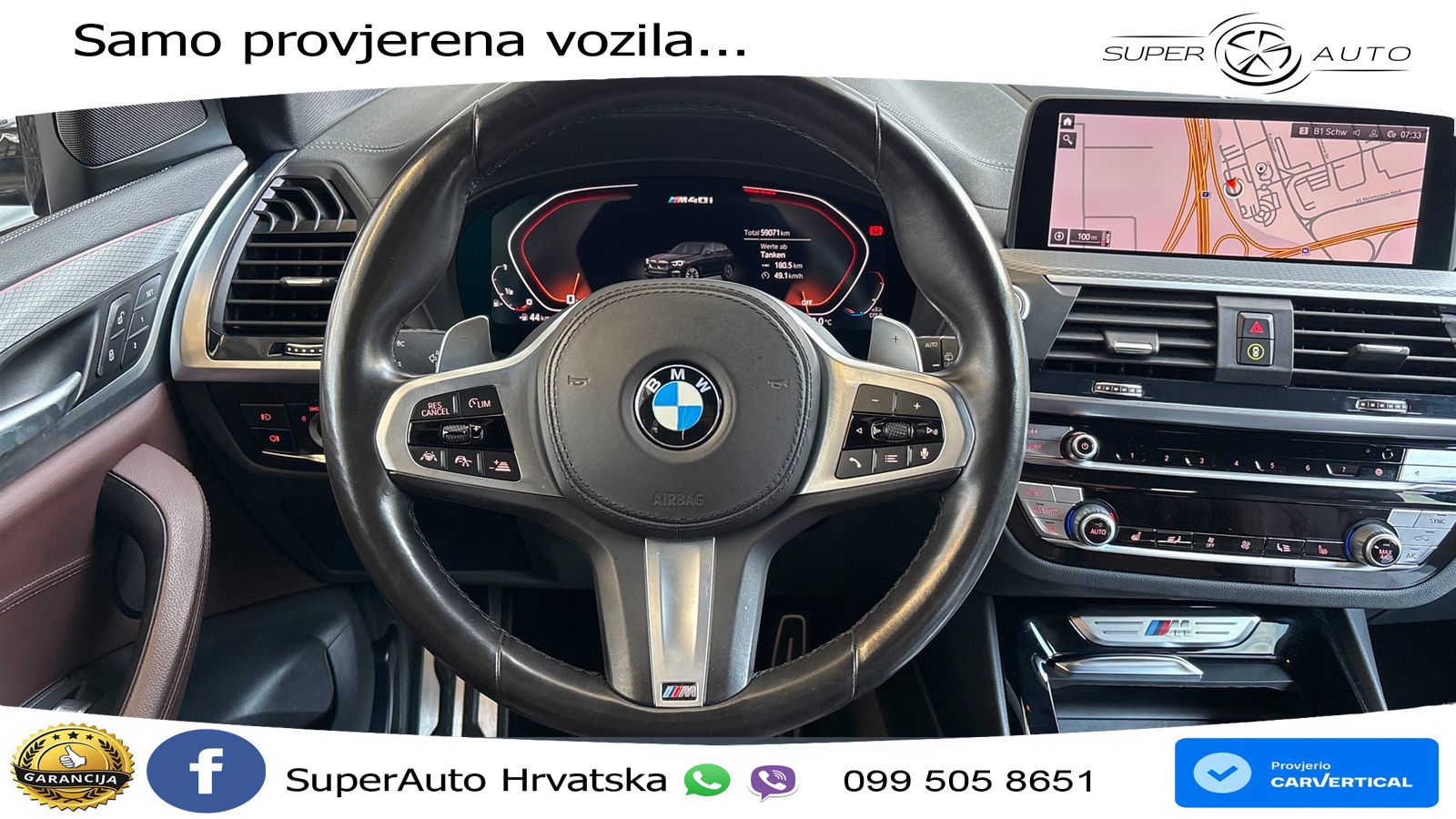 BMW X3 M40i xDrive Steptronic LED+GR SJED+ACC