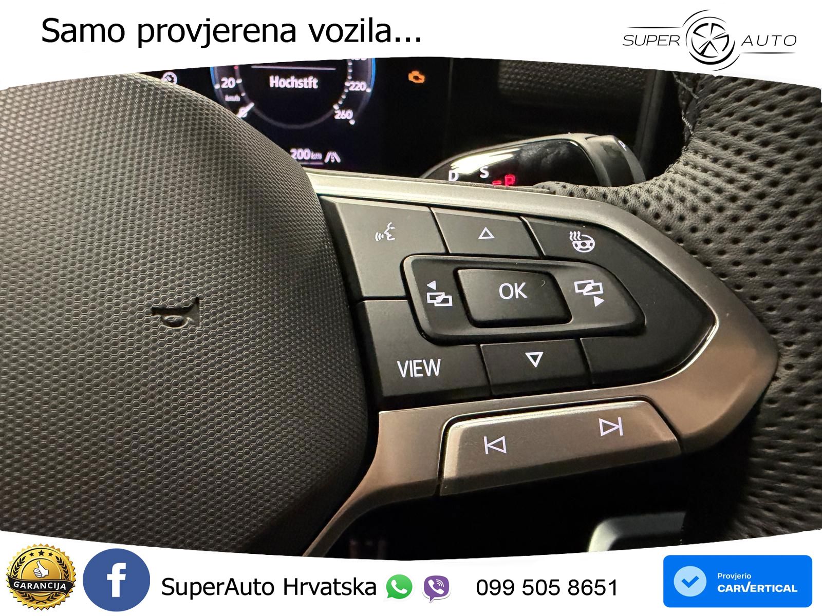 Volkswagen T-Roc 1.5 eTSI (150 KS)  DSG R-Line LED+GR SJED+ACC