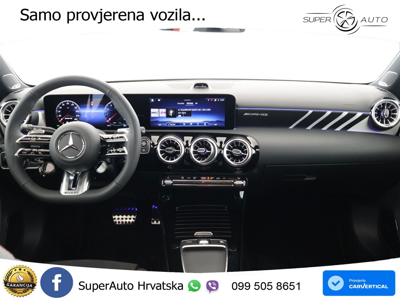 Mercedes-Benz AMG A 35 4MATIC AMG SPEEDSHIFT DCT ACC+GR SJED+360+PANO