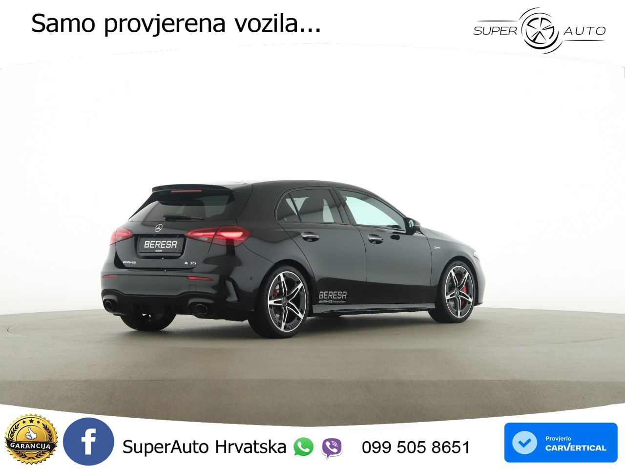 Mercedes-Benz AMG A 35 4MATIC AMG SPEEDSHIFT DCT ACC+GR SJED+360+PANO