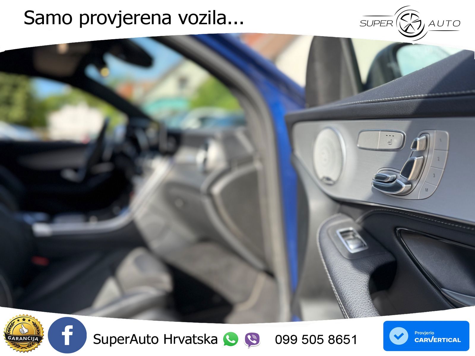 Mercedes AMG GLC 63 V8 (476 KS) 4MATIC+ MCT ZRAČNI+ACC+GR SJED+KAM