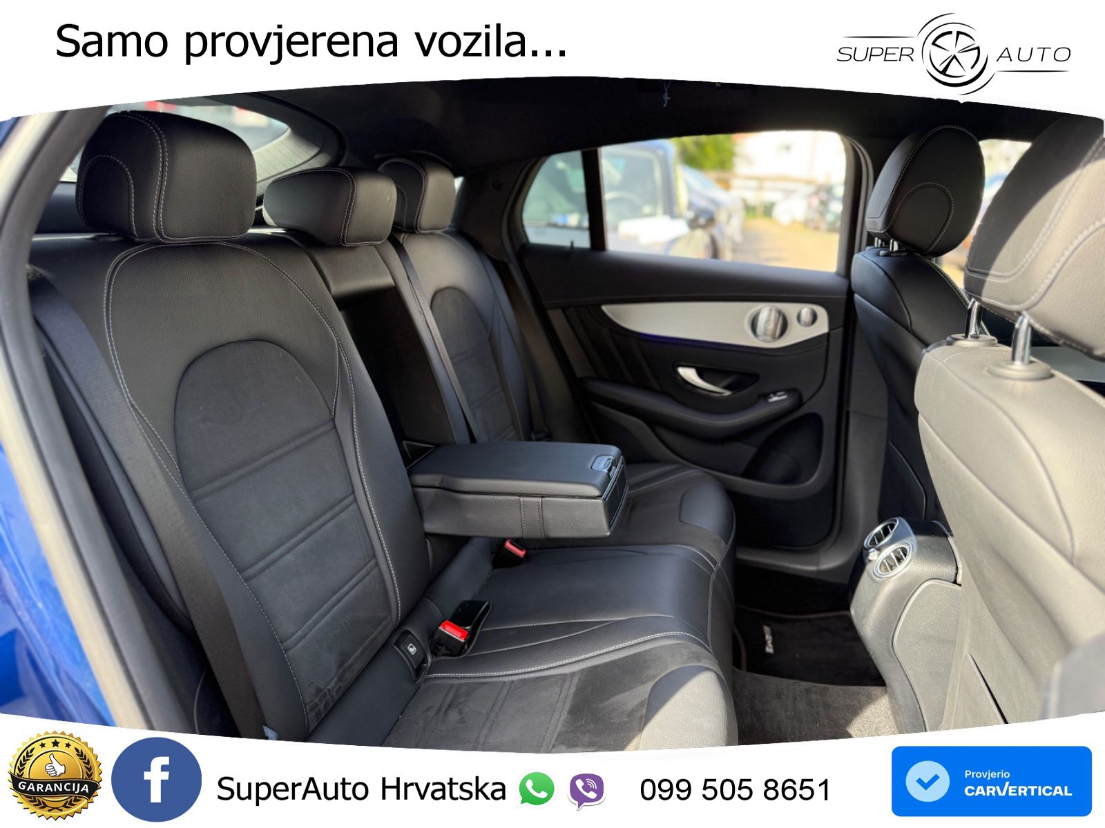 Mercedes AMG GLC 63 V8 (476 KS) 4MATIC+ MCT ZRAČNI+ACC+GR SJED+KAM