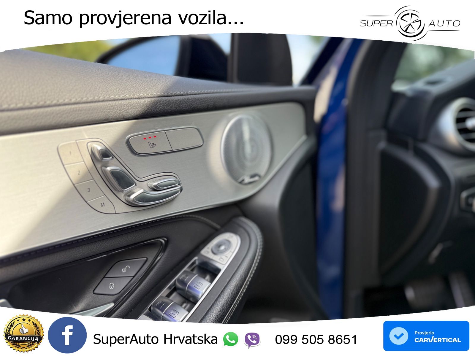 Mercedes AMG GLC 63 V8 (476 KS) 4MATIC+ MCT ZRAČNI+ACC+GR SJED+KAM