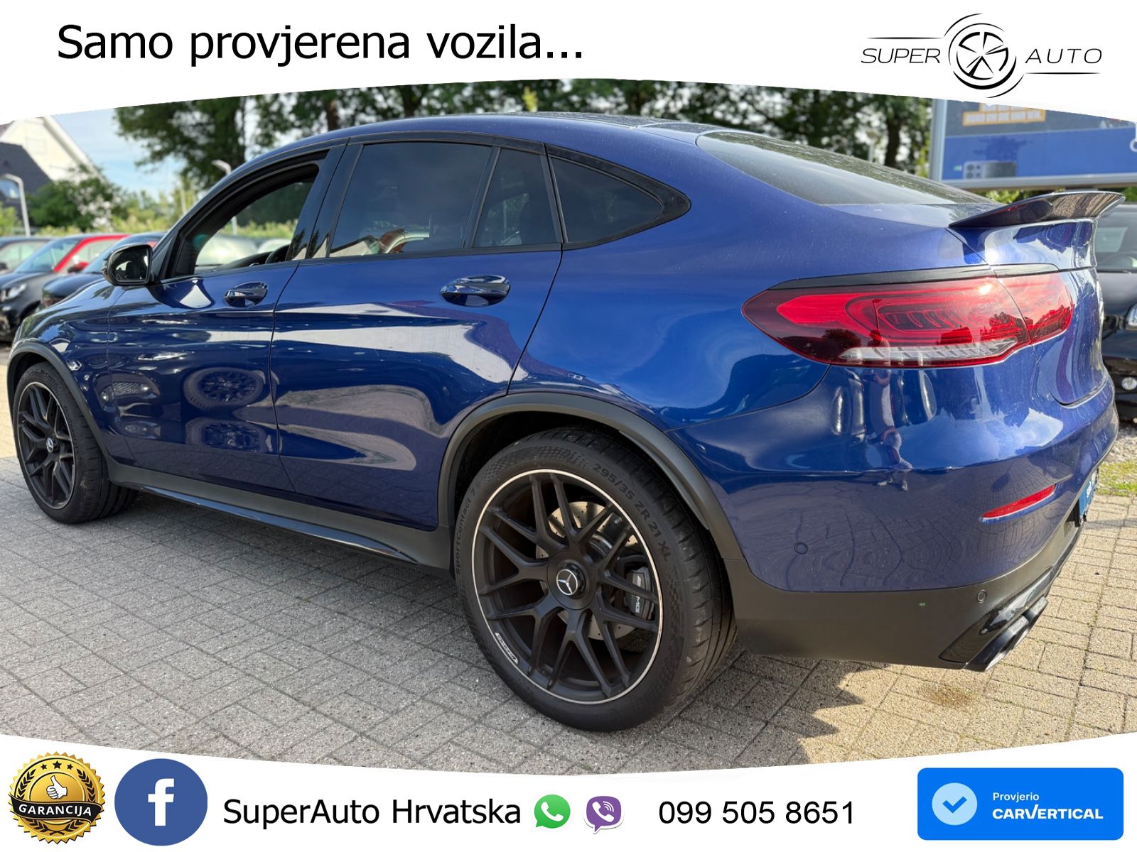 Mercedes AMG GLC 63 V8 (476 KS) 4MATIC+ MCT ZRAČNI+ACC+GR SJED+KAM