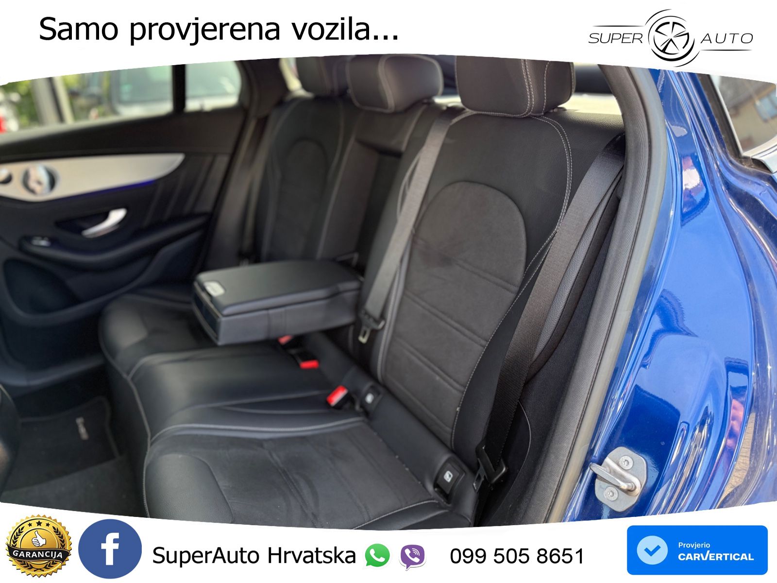 Mercedes AMG GLC 63 V8 (476 KS) 4MATIC+ MCT ZRAČNI+ACC+GR SJED+KAM