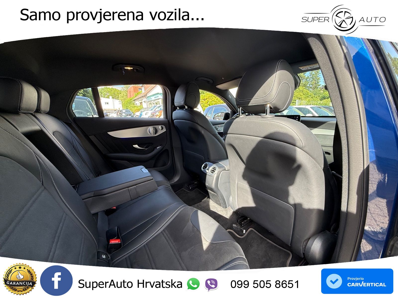 Mercedes AMG GLC 63 V8 (476 KS) 4MATIC+ MCT ZRAČNI+ACC+GR SJED+KAM