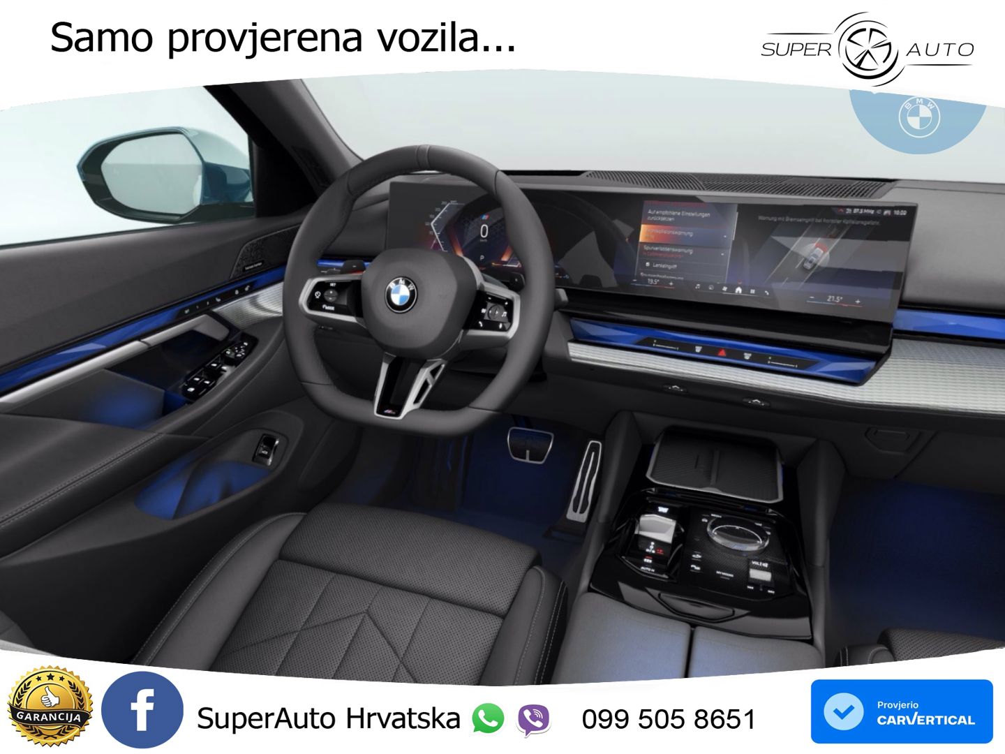 BMW 520d Touring (197 KS) Steptronic M Sport LED+GR SJED+ACC