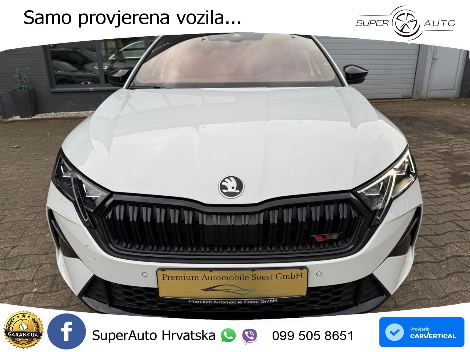 Škoda Octavia Combi RS 2.0 TSI (265 KS) DSG MATRIX+GR SJED+KAM