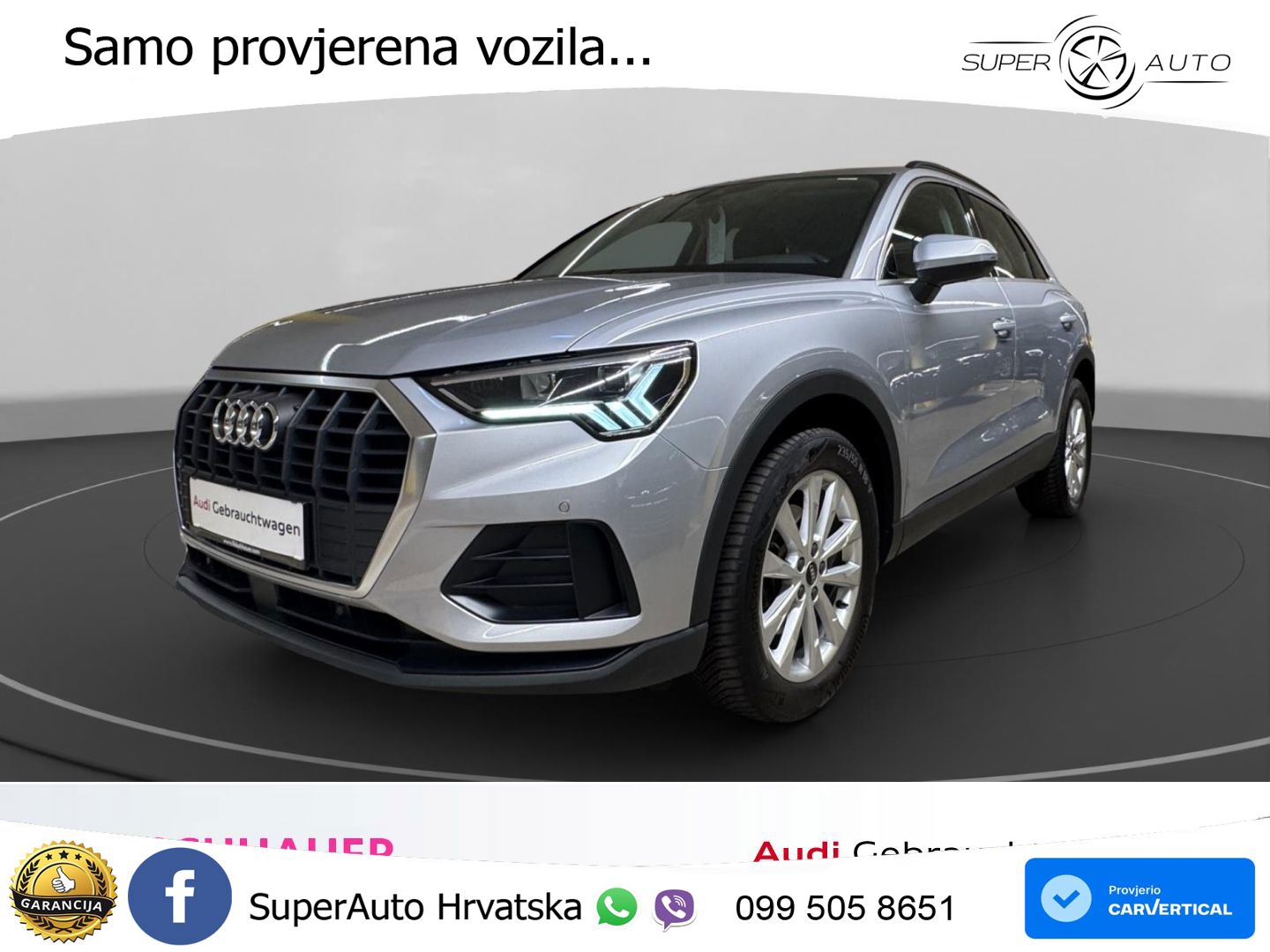 Audi Q3 35 TFSI (150 KS) S tronic LED+GR SJED+ACC