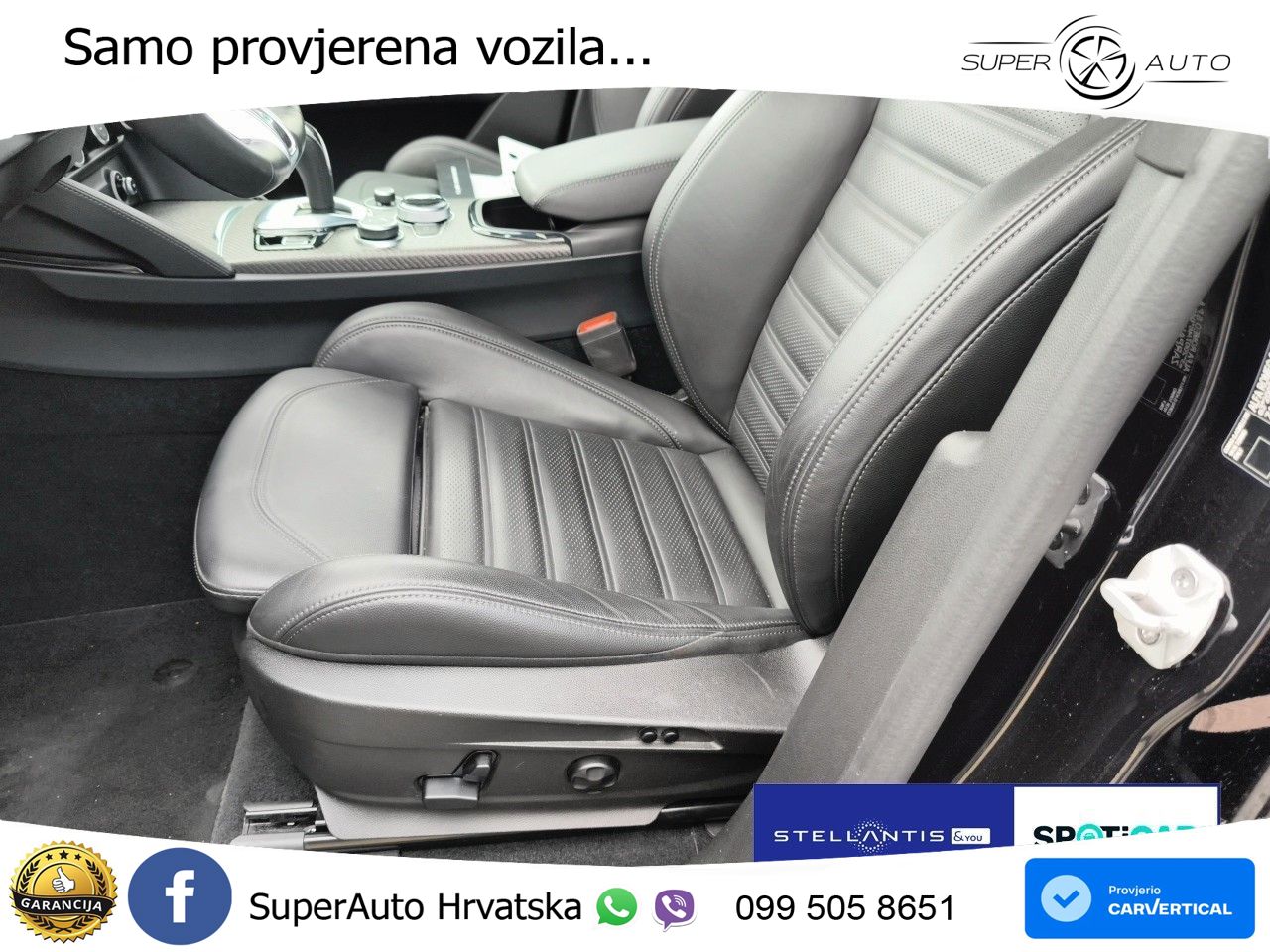 Alfa Romeo Stelvio Quadrifoglio 2.9 V6 Bi-Turbo (520 KS) Q4 Automatic LED+GR SJED+ACC