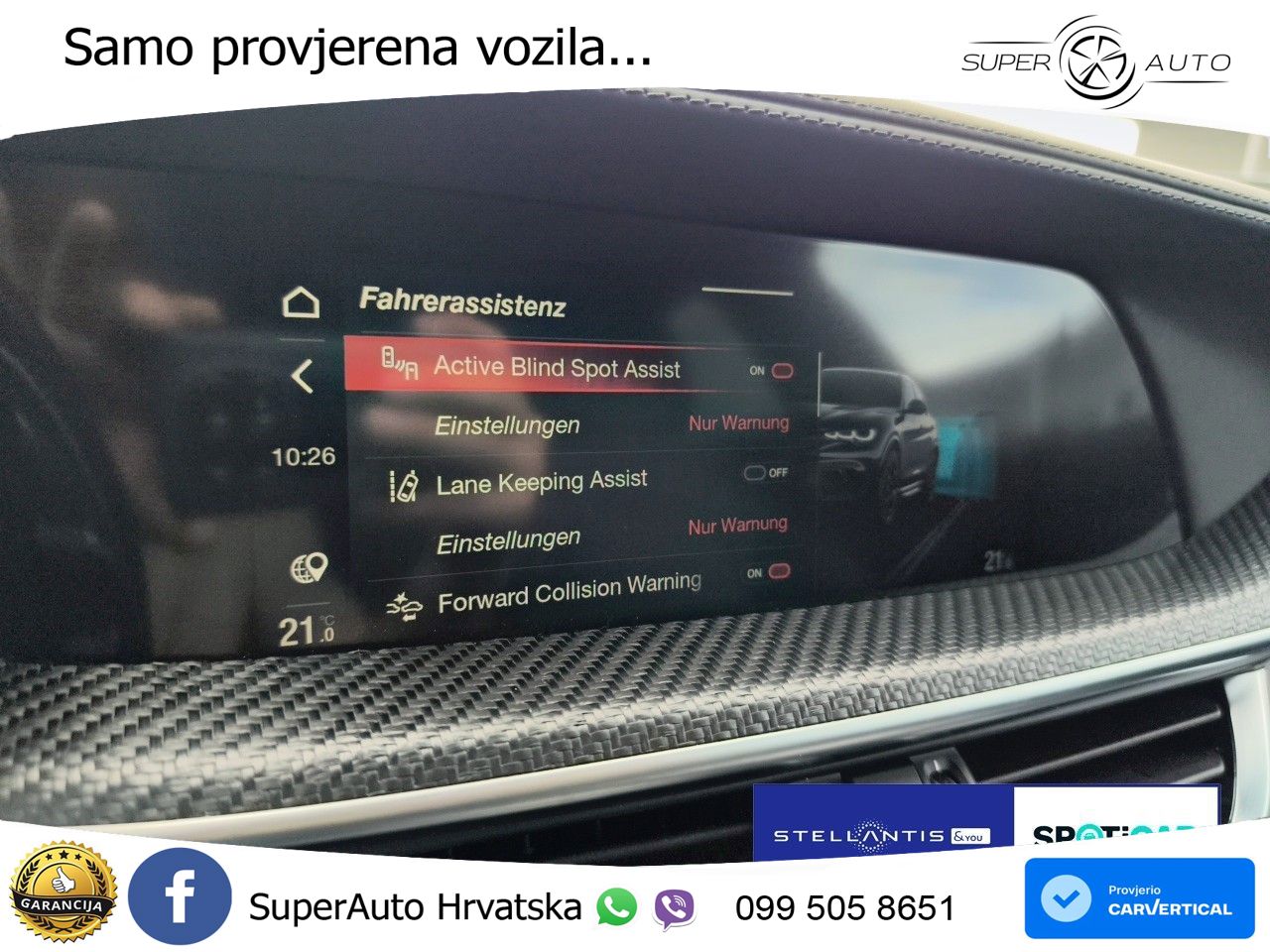 Alfa Romeo Stelvio Quadrifoglio 2.9 V6 Bi-Turbo (520 KS) Q4 Automatic LED+GR SJED+ACC