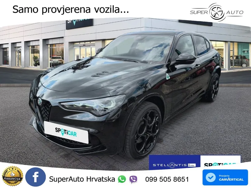 Alfa Romeo Stelvio Quadrifoglio 2.9 V6 Bi-Turbo (520 KS) Q4 Automatic LED+GR SJED+ACC