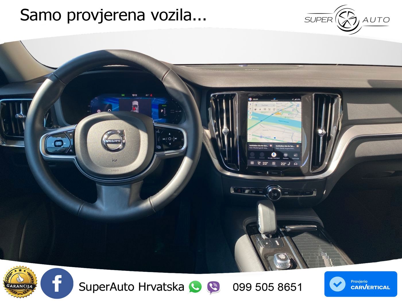 Volvo V60 2.0 T8 AWD Geartronic LED+GR SJED+ACC