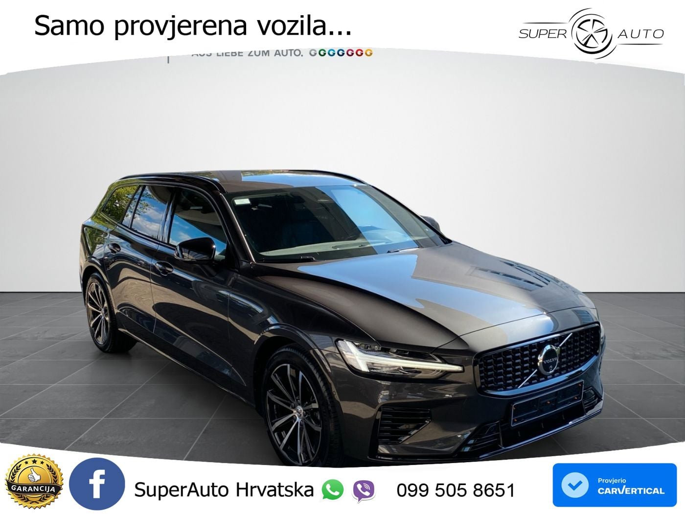 Volvo V60 2.0 T8 AWD Geartronic LED+GR SJED+ACC