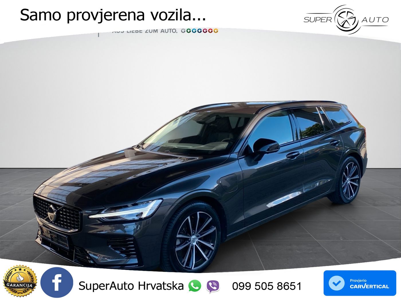 Volvo V60 2.0 T8 AWD Geartronic LED+GR SJED+ACC