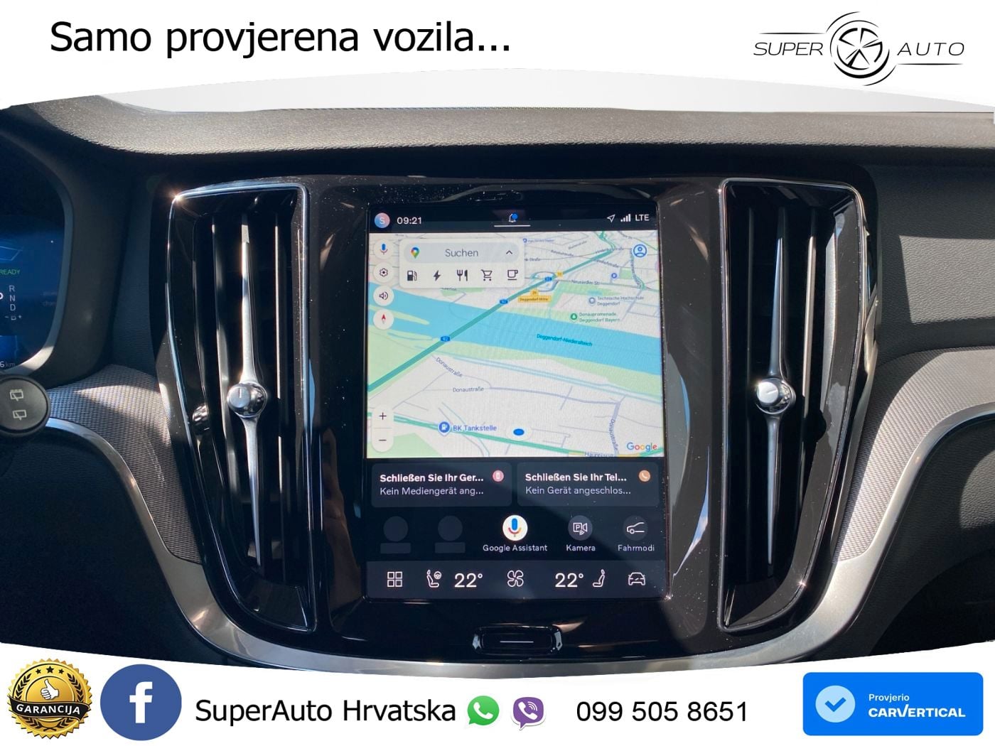 Volvo V60 2.0 T8 AWD Geartronic LED+GR SJED+ACC