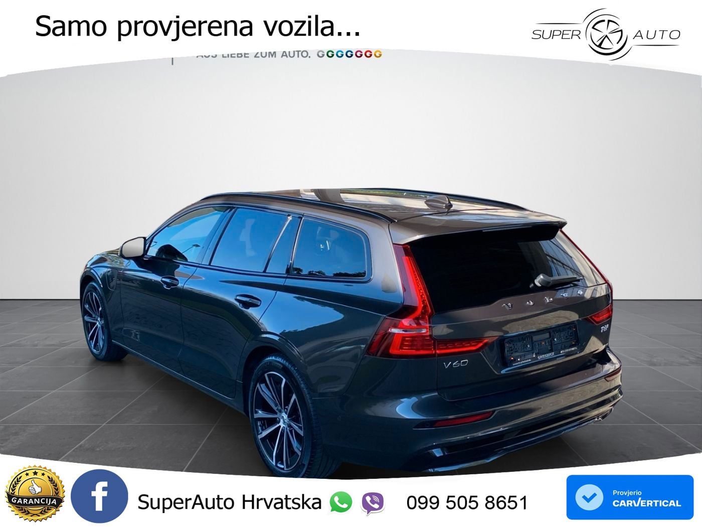 Volvo V60 2.0 T8 AWD Geartronic LED+GR SJED+ACC