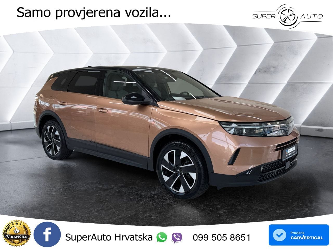 Opel Grandland 1.2 Turbo (145 KS) Hybrid eDCT GS MATRIX+GR SJED+KAM