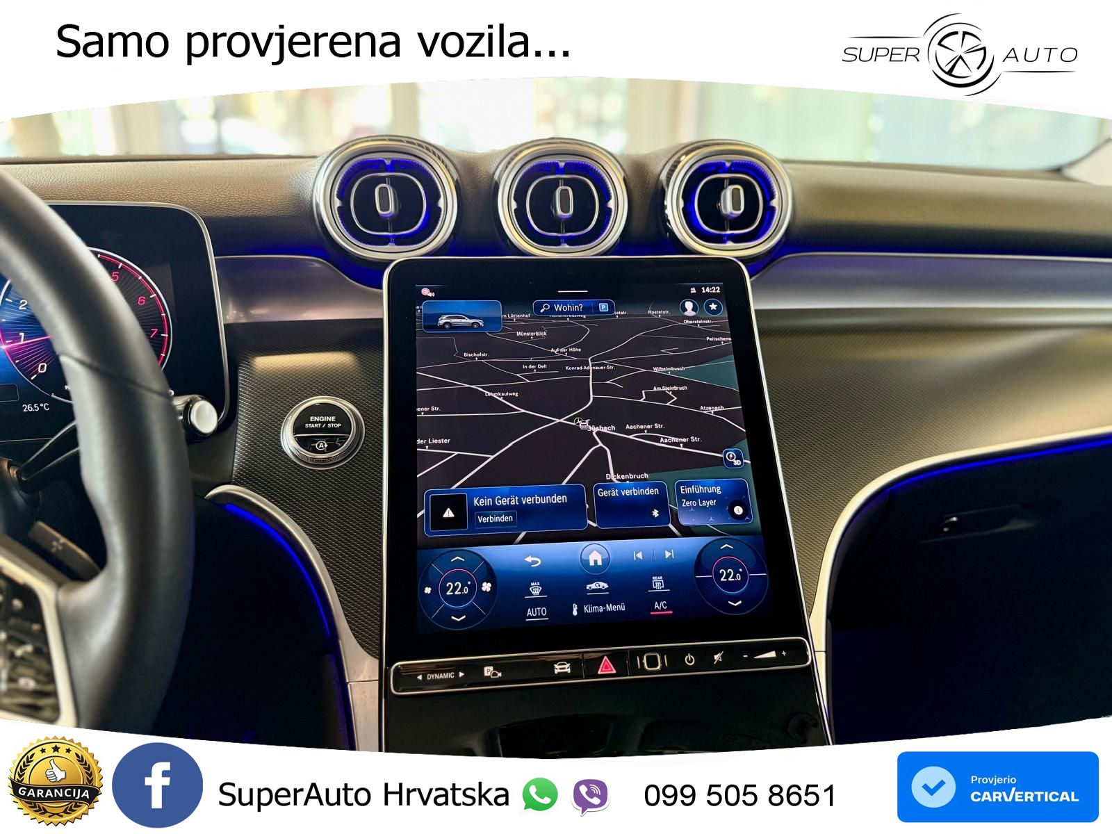 Mercedes GLC 200 (204 KS) 4MATIC 9G-TRONIC Avantgarde LED+GR SJED+ACC