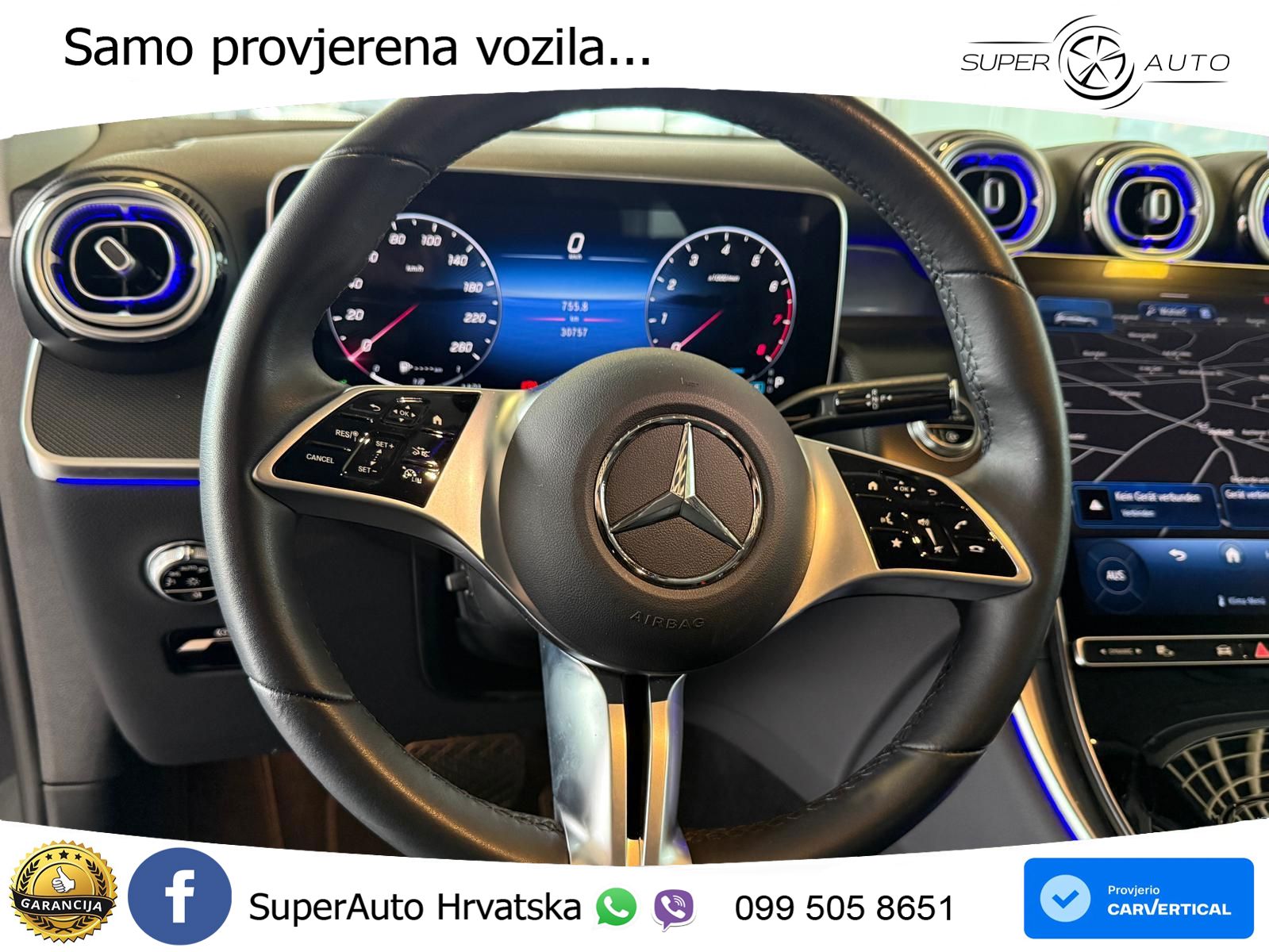 Mercedes GLC 200 (204 KS) 4MATIC 9G-TRONIC Avantgarde LED+GR SJED+ACC