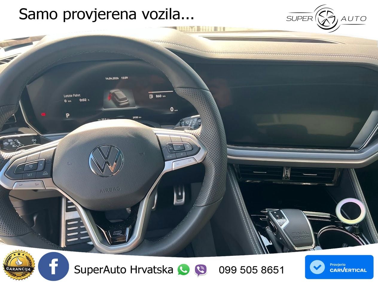 Volkswagen Touareg 3.0 V6 TDI (286 KS) 4MOTION Tiptronic MATRIX+GR SJED+KAM