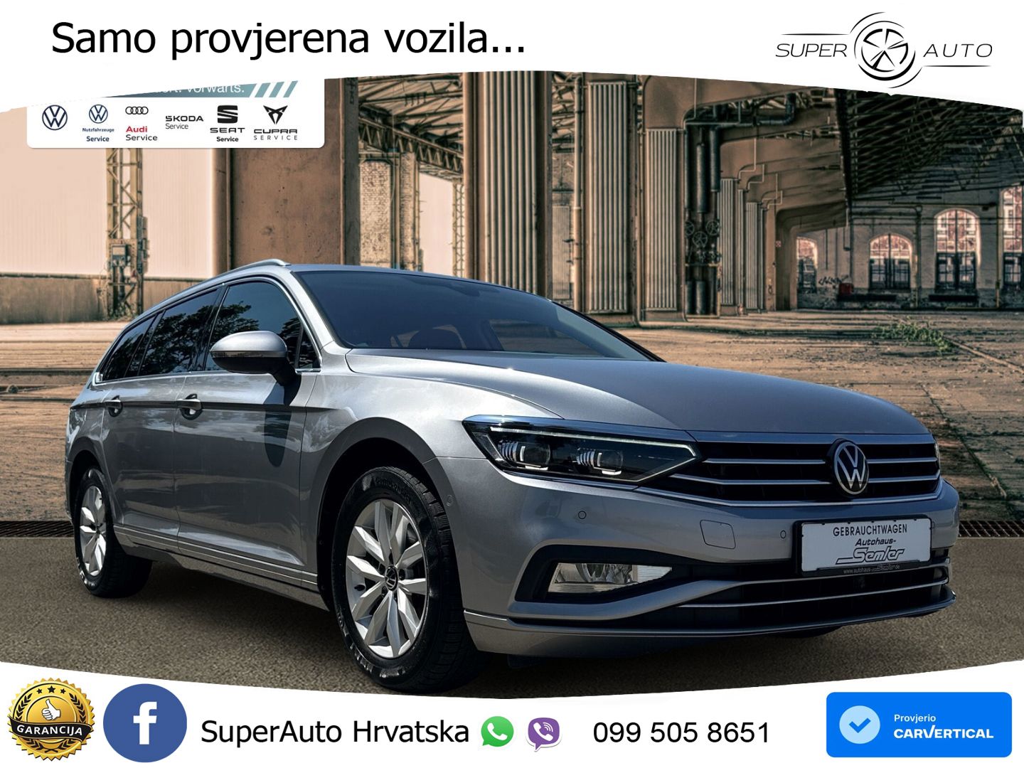 Volkswagen Passat Variant 2.0 TDI (150 KS) DSG Business MATRIX+GR SJED+KAM