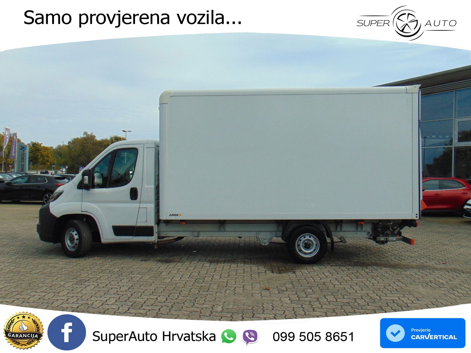 Peugeot Boxer Koffer 335 L4 HDI 140 - Cam - 140 KS
