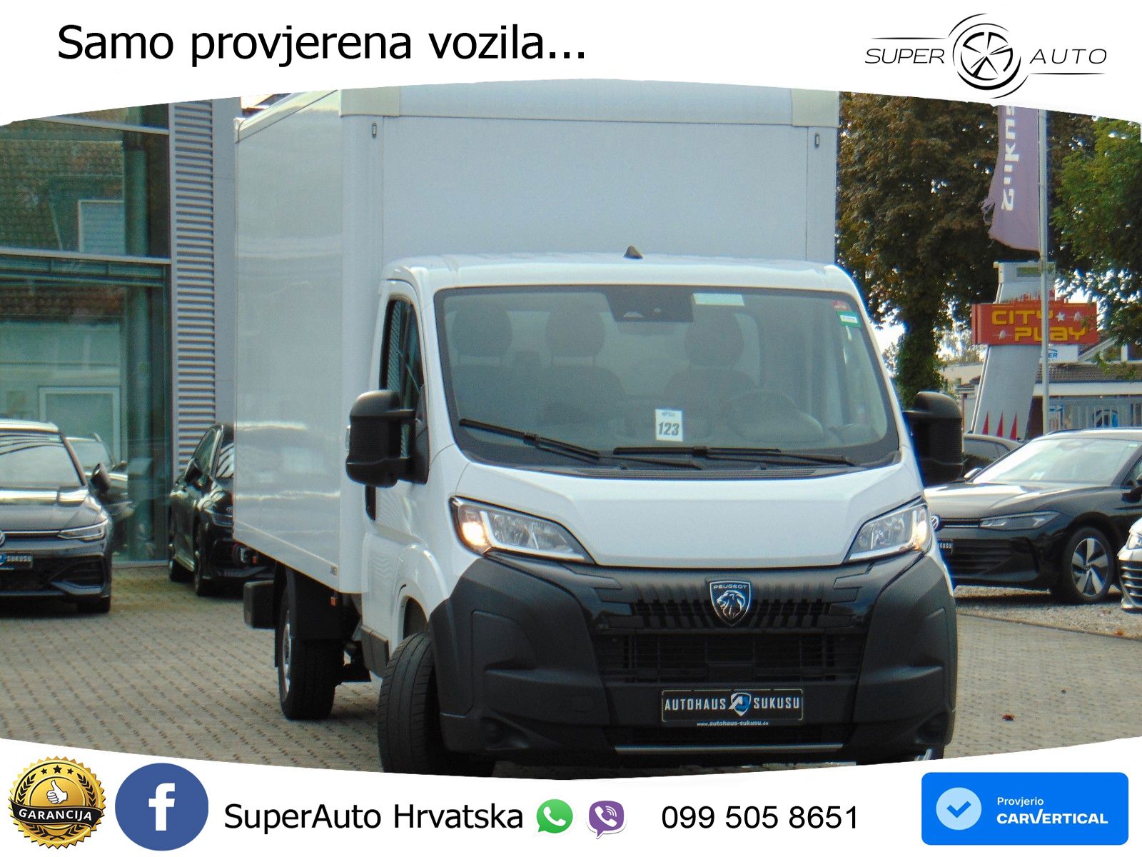 Peugeot Boxer Koffer 335 L4 HDI 140 - Cam - 140 KS