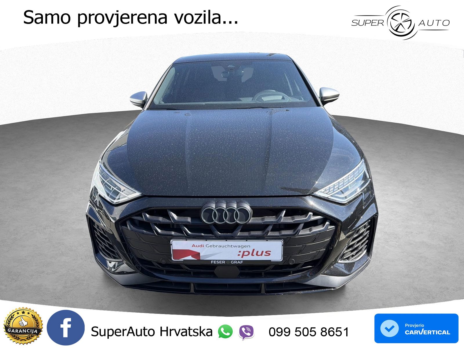Audi S3 Limuzina 2.0 TFSI (333 KS) quattro S tronic LED+GR SJED+ACC