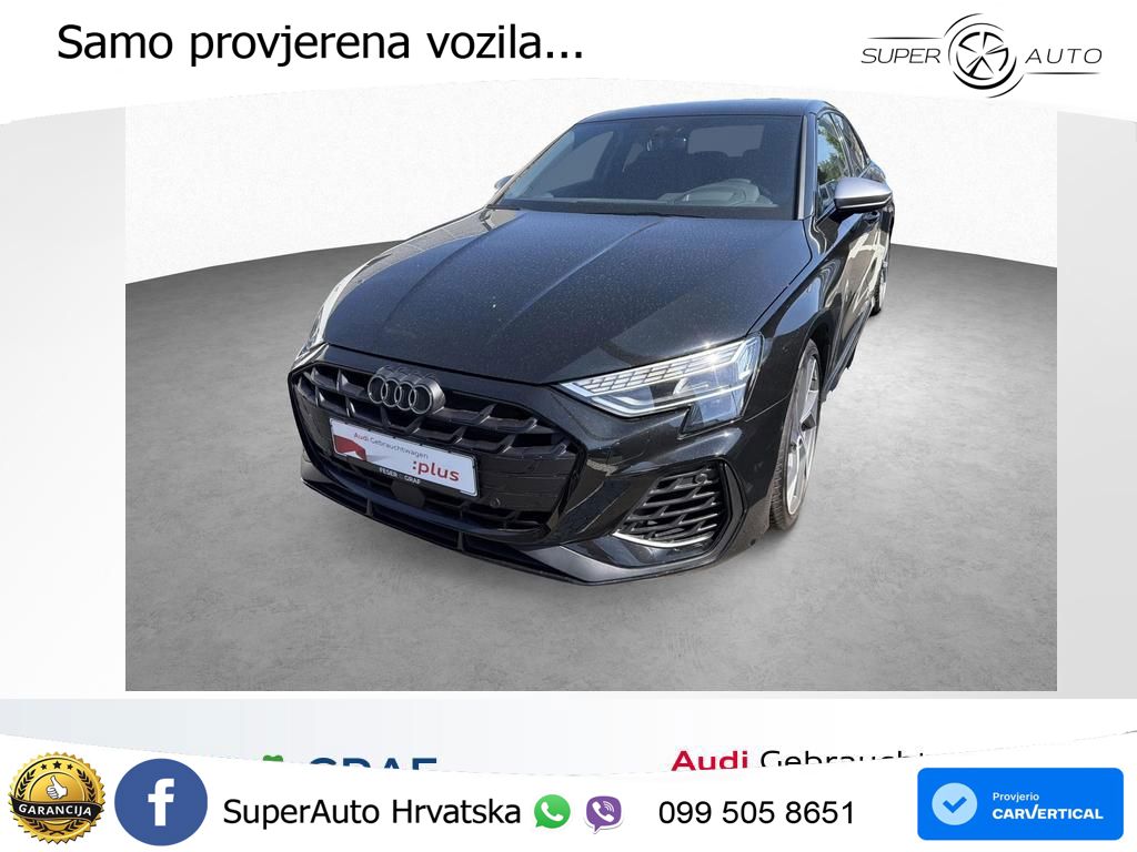 Audi S3 Limuzina 2.0 TFSI (333 KS) quattro S tronic LED+GR SJED+ACC