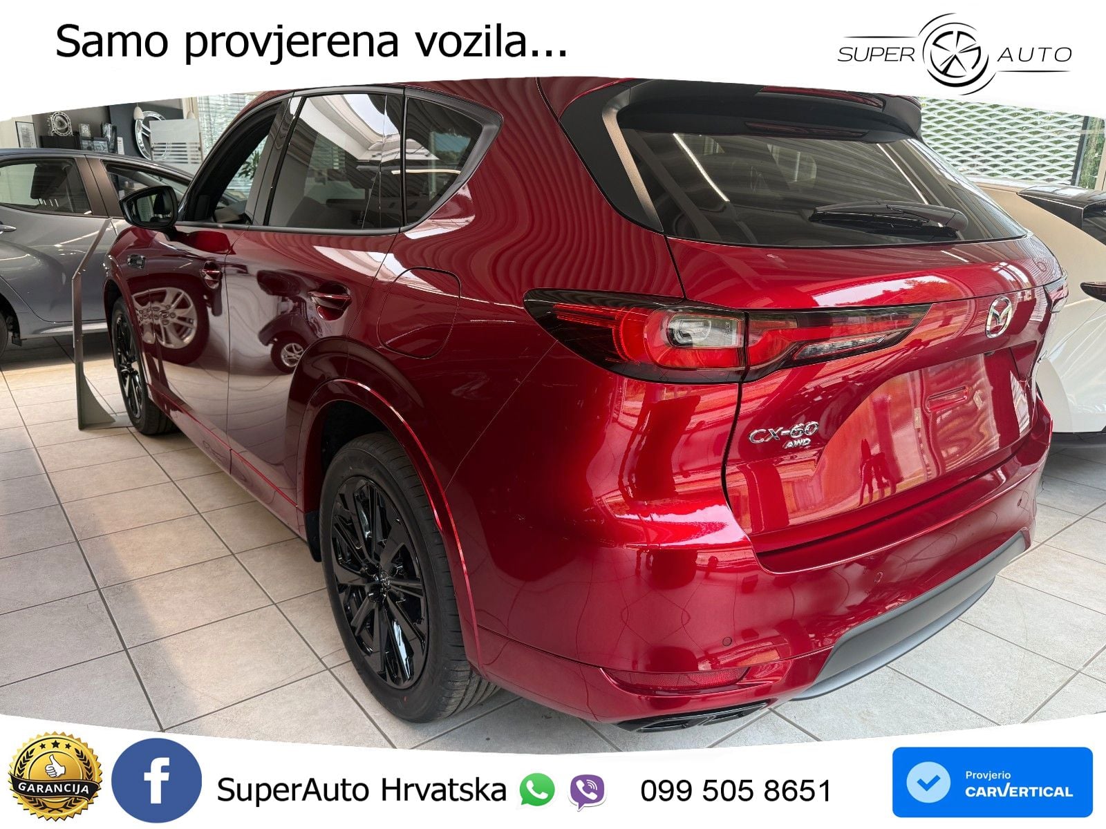 Mazda CX-60 3.3 e-Skyactiv D (254 KS) AWD Automatic LED+GR SJED+ACC