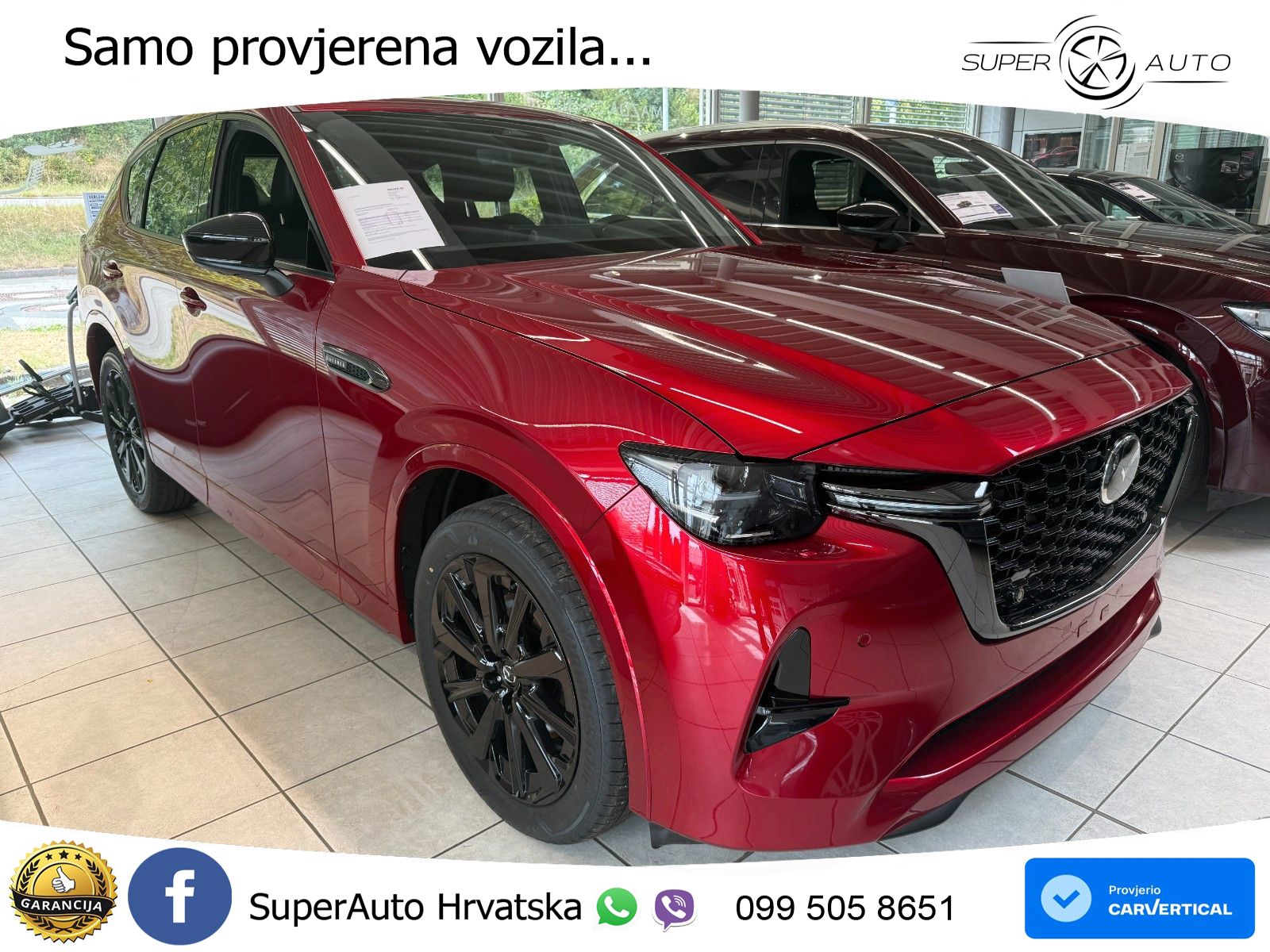 Mazda CX-60 3.3 e-Skyactiv D (254 KS) AWD Automatic LED+GR SJED+ACC