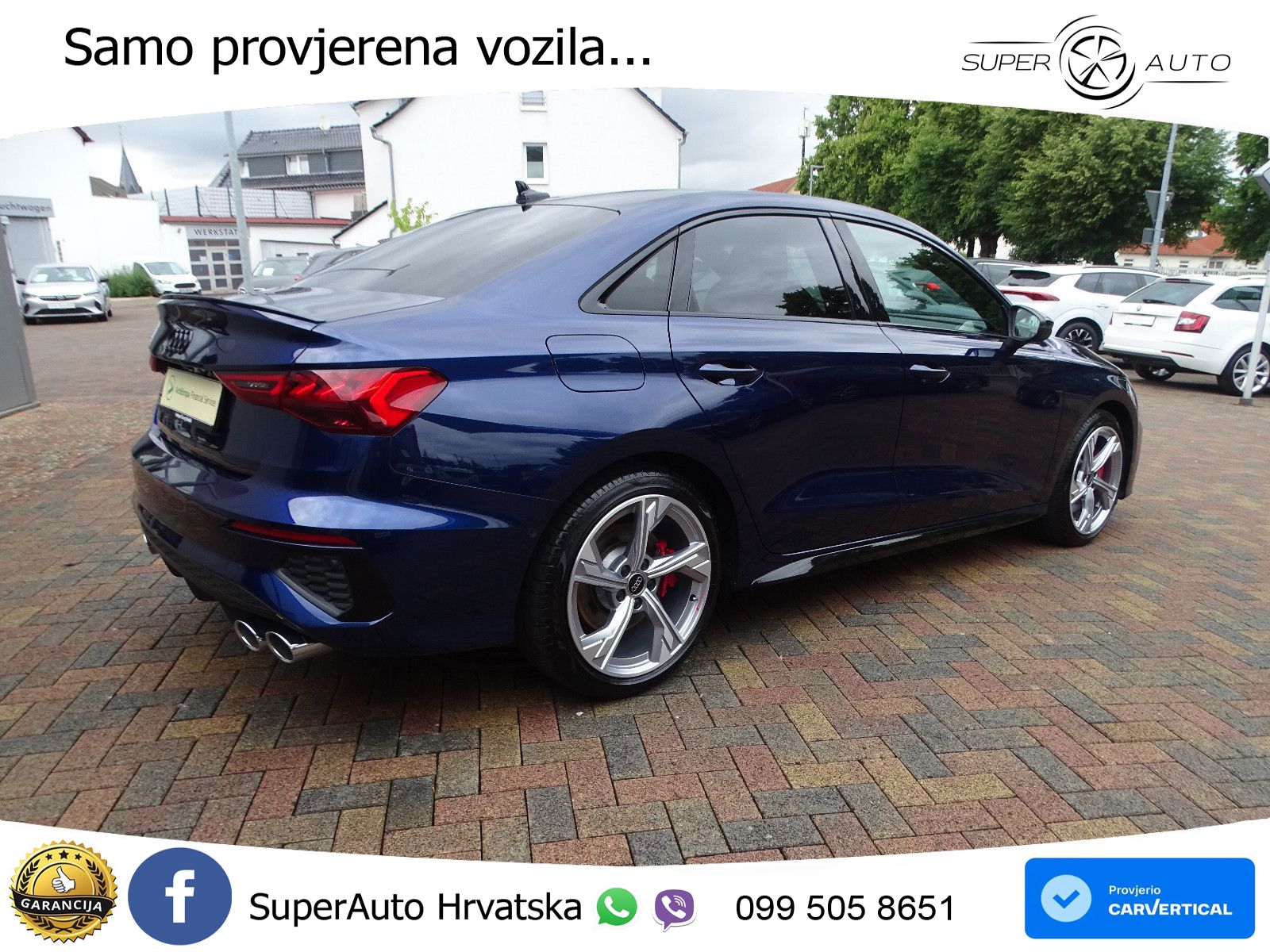 Audi S3 Limuzina 2.0 TFSI (310 KS) quattro S tronic S line LED+GR SJED+ACC