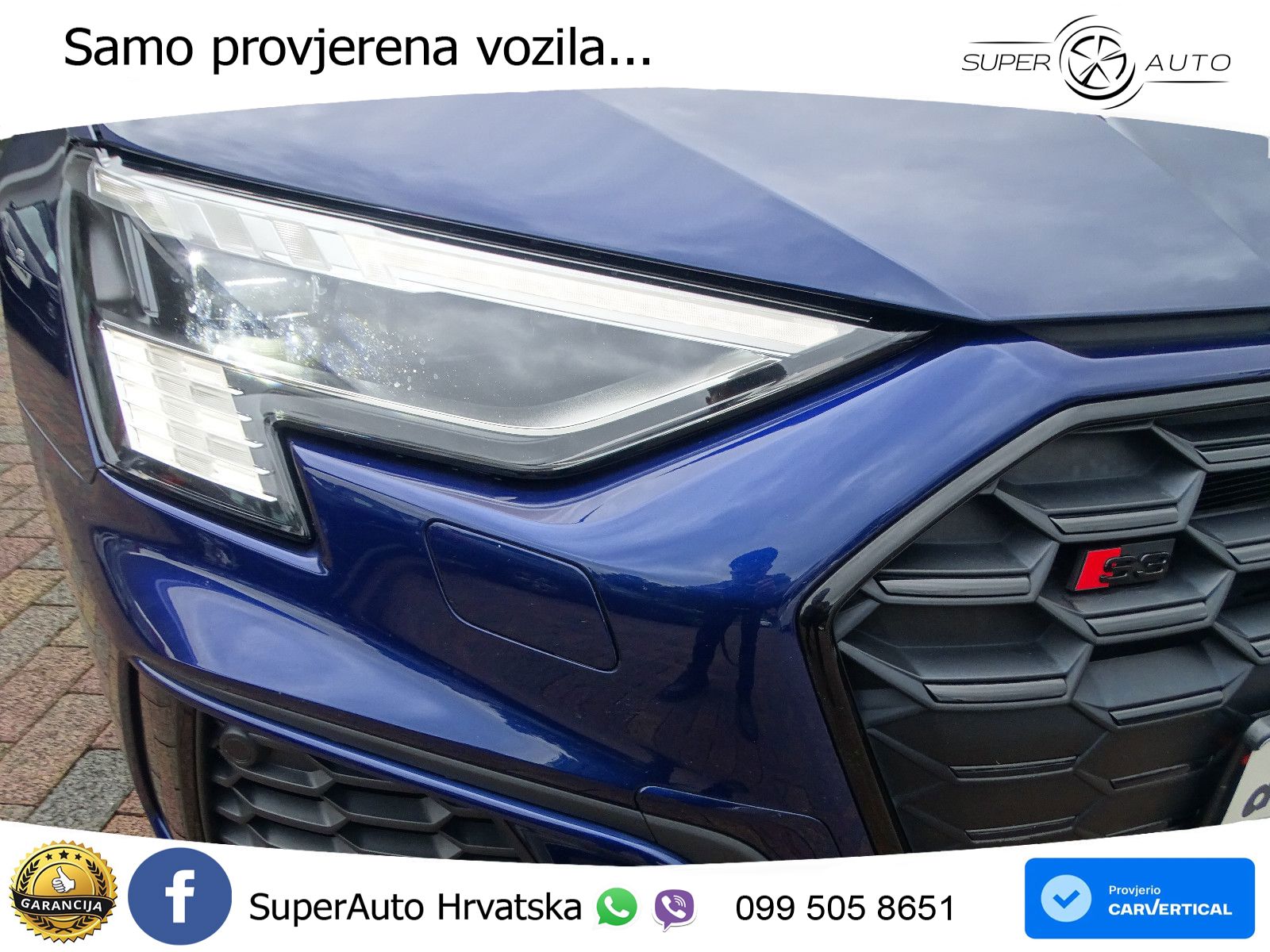 Audi S3 Limuzina 2.0 TFSI (310 KS) quattro S tronic S line LED+GR SJED+ACC