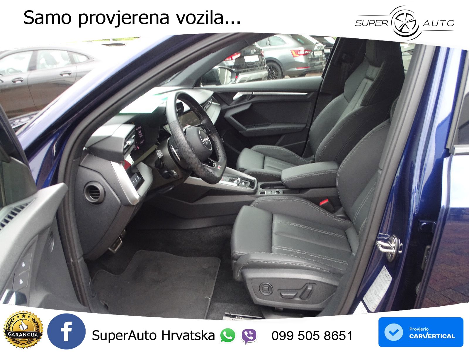Audi S3 Limuzina 2.0 TFSI (310 KS) quattro S tronic S line LED+GR SJED+ACC