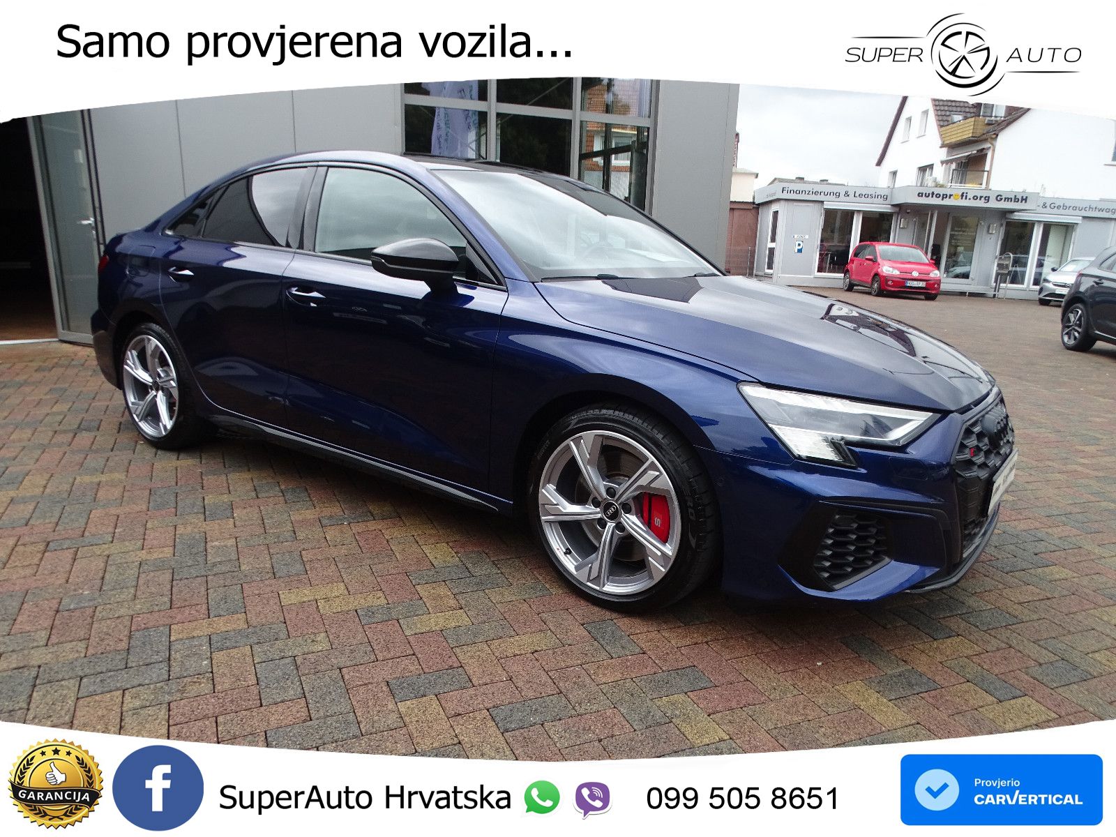 Audi S3 Limuzina 2.0 TFSI (310 KS) quattro S tronic S line LED+GR SJED+ACC