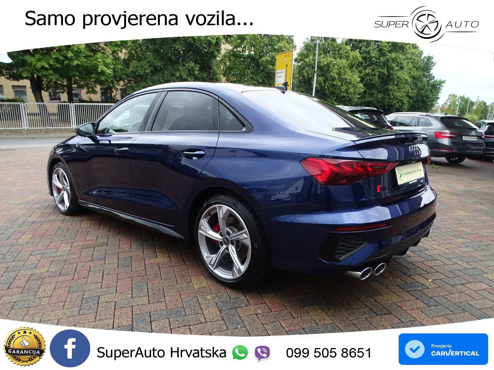 Audi S3 Limuzina 2.0 TFSI (310 KS) quattro S tronic S line LED+GR SJED+ACC