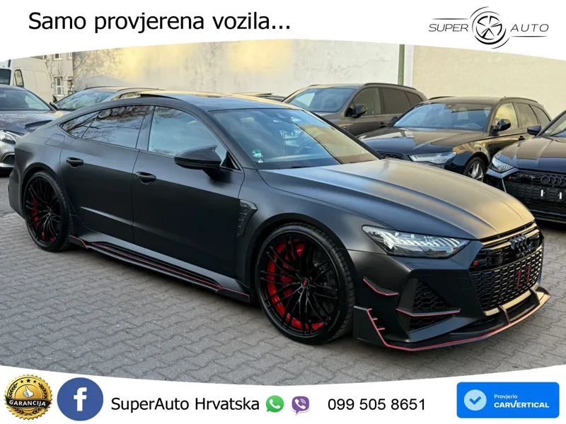 Audi RS7 4.0 TFSI V8 (600 KS) quattro tiptronic ABT ACC+HEAD+4xGR SJED+360+PANO