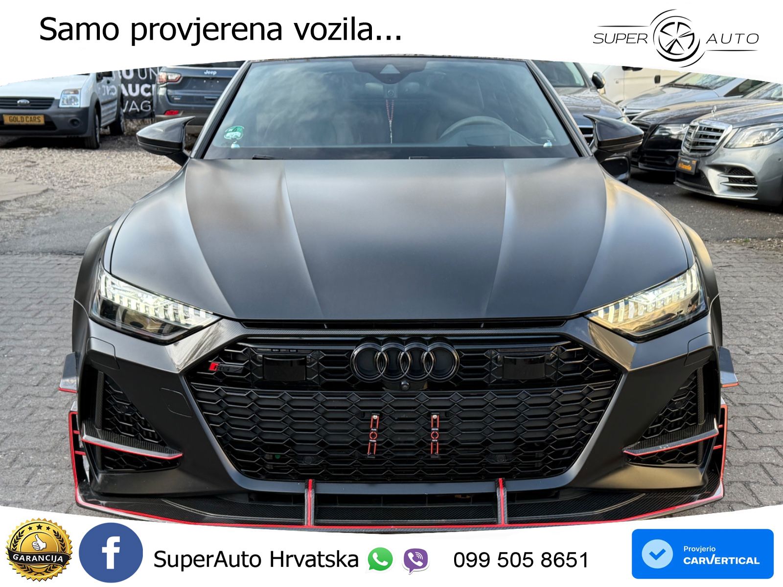 Audi RS7 4.0 TFSI V8 (600 KS) quattro tiptronic ABT ACC+HEAD+4xGR SJED+360+PANO