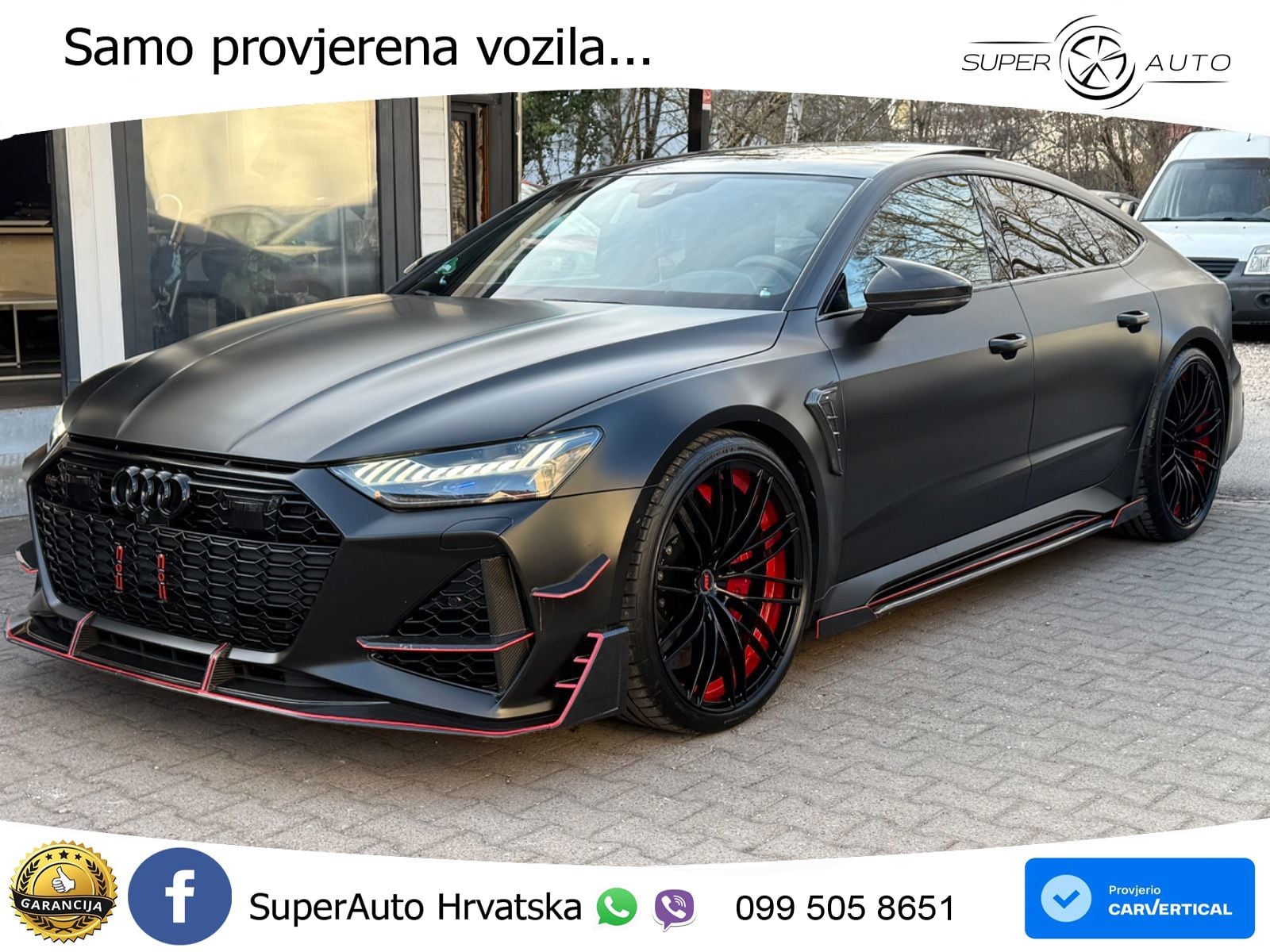 Audi RS7 4.0 TFSI V8 (600 KS) quattro tiptronic ABT ACC+HEAD+4xGR SJED+360+PANO