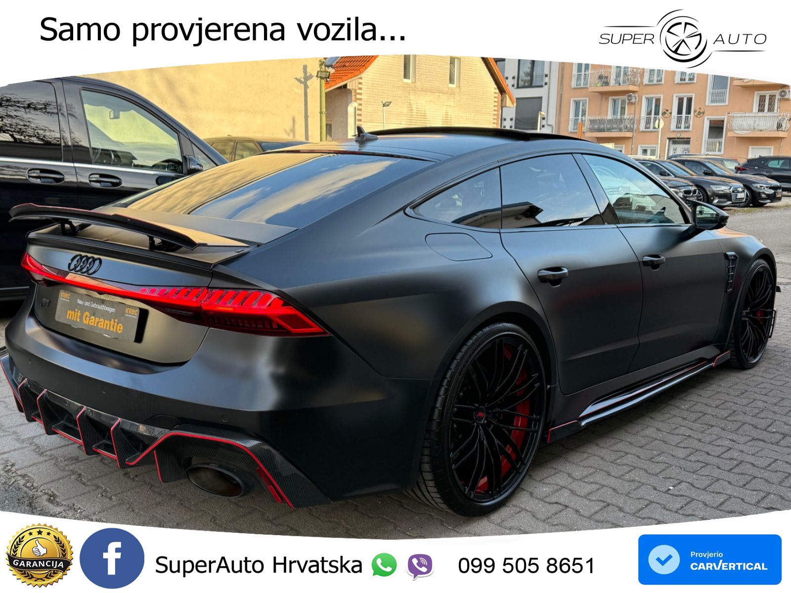 Audi RS7 4.0 TFSI V8 (600 KS) quattro tiptronic ABT ACC+HEAD+4xGR SJED+360+PANO
