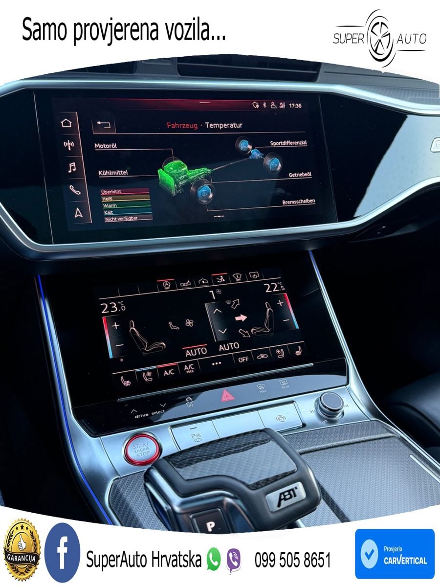 Audi RS7 4.0 TFSI V8 (600 KS) quattro tiptronic ABT ACC+HEAD+4xGR SJED+360+PANO